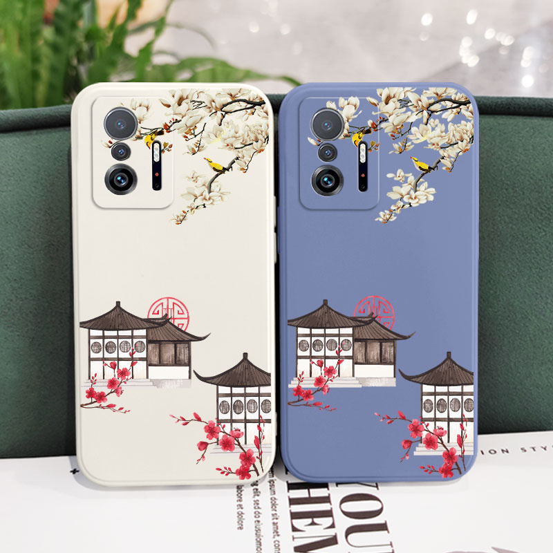 Ốp Điện Thoại Họa Tiết Hoa Cho xiaomi mi 13t 12t 11t 10t pro lite mi 9t pro