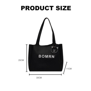 AlphaZ Túi Xách Da PU Màu Trơn Sức Chứa Lớn Thời Trang Cho Nữ