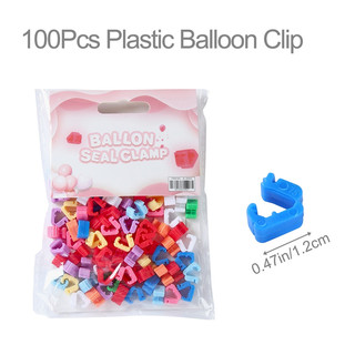 Set 100 Kẹp Bong Bóng Trang Trí Tiệc