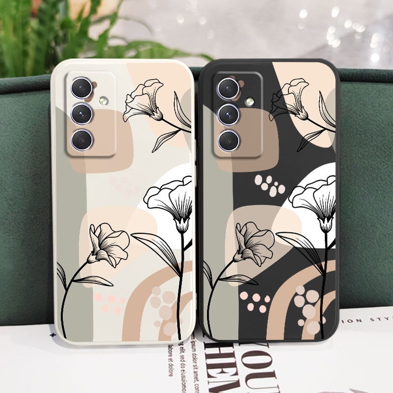 Ốp Điện Thoại Silicon Dẻo In Họa Tiết Nghệ Thuật Cho Samsung Galaxy A54 A34 A24 A14 A04 A04S A04E 4G 5G