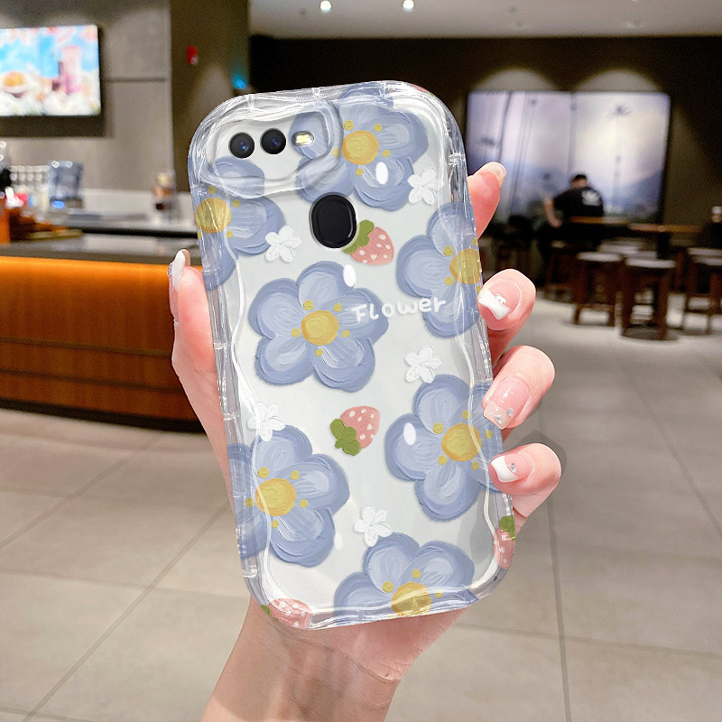 Ốp Điện Thoại Dẻo Họa Tiết Cây Kem Dễ Thương Cho Dòng OPPO A5S A12 F9 Pro