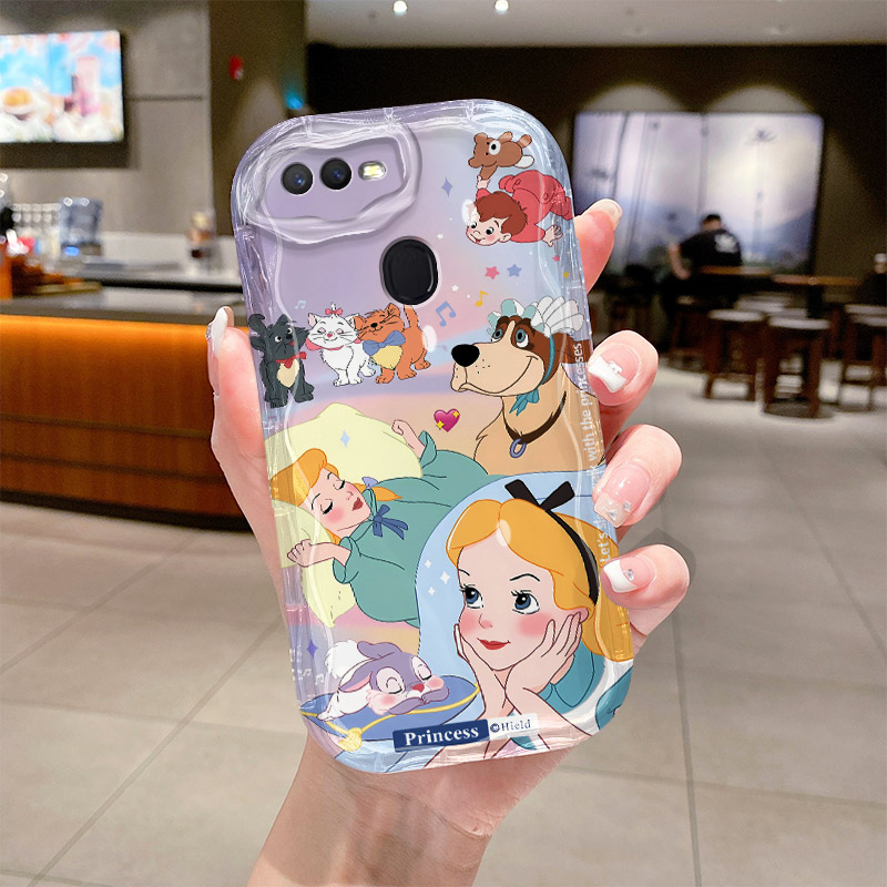 Ốp Điện Thoại Dẻo Họa Tiết Cây Kem Dễ Thương Cho Dòng OPPO A5S A12 F9 Pro