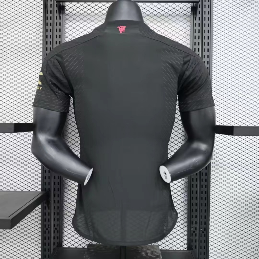 Áo Thun Đá Banh Màu Đen Size S-2XL 23-24 Thời Trang Cho Nam