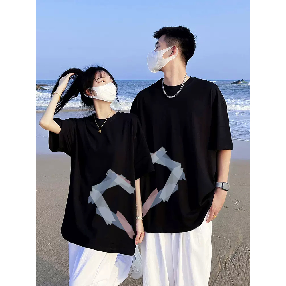 Áo Thun Unisex Form Rộng Nam Nữ Trắng Đen Local Brand dành cho cặp đôi Couple