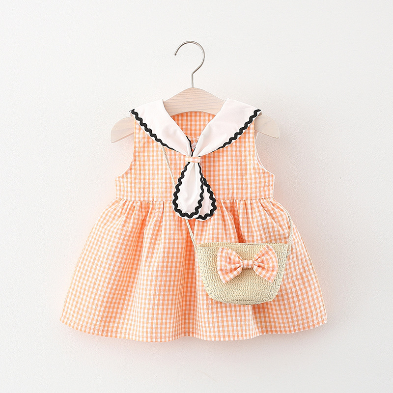 Đầm Công Chúa Chất Liệu Cotton Thời Trang Dành Cho Bé Gái 0-3 Tuổi