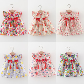 Đầm Truyền Thống Trung Hoa Dễ Thương Cho Bé Gái