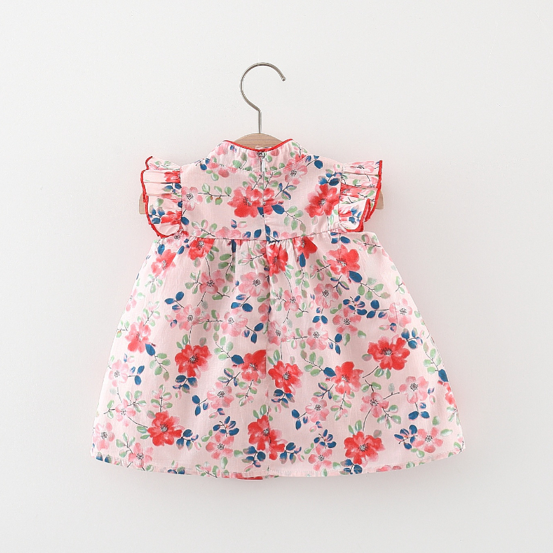 Đầm Truyền Thống Trung Hoa Dễ Thương Cho Bé Gái