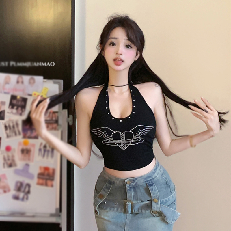 Áo Tank Top Hai Dây Thời Trang Mùa Hè Hàn Quốc Cho Nữ