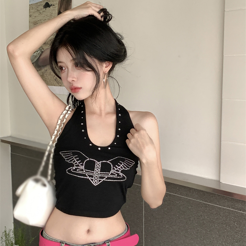 Áo Tank Top Hai Dây Thời Trang Mùa Hè Hàn Quốc Cho Nữ