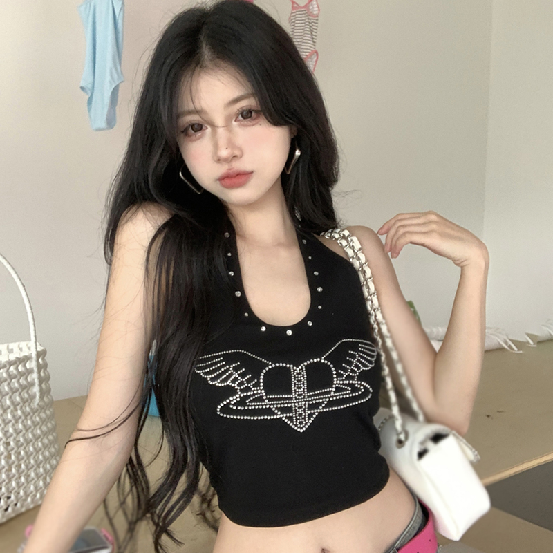 Áo Tank Top Hai Dây Thời Trang Mùa Hè Hàn Quốc Cho Nữ