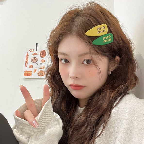 Kẹp Tóc Bằng Kim Loại Màu Trơn Cho Bé Gái