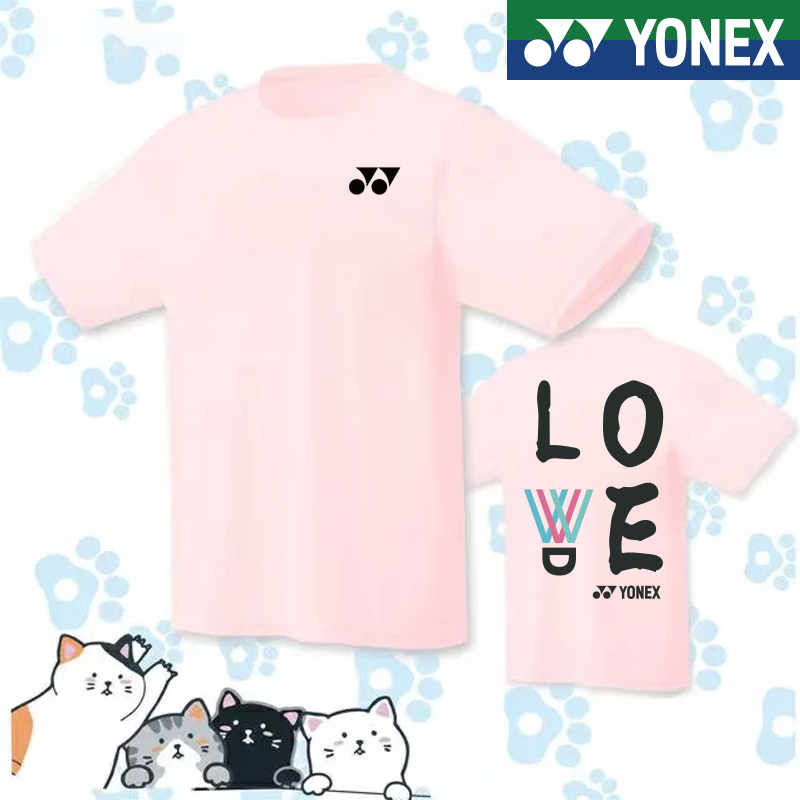 Áo Thun Thể Thao Yonex 2023 Tay Ngắn Nhanh Khô Cho Nam Và Nữ