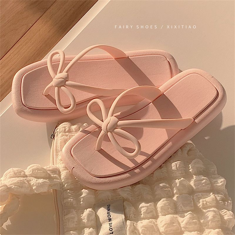 Dép kẹp dép xỏ ngón quai nơ thời trang hot trend 23Z23060207