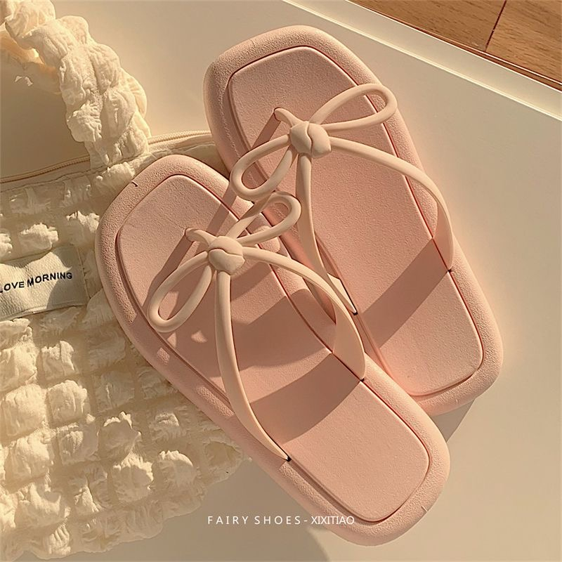 Dép kẹp dép xỏ ngón quai nơ thời trang hot trend 23Z23060207