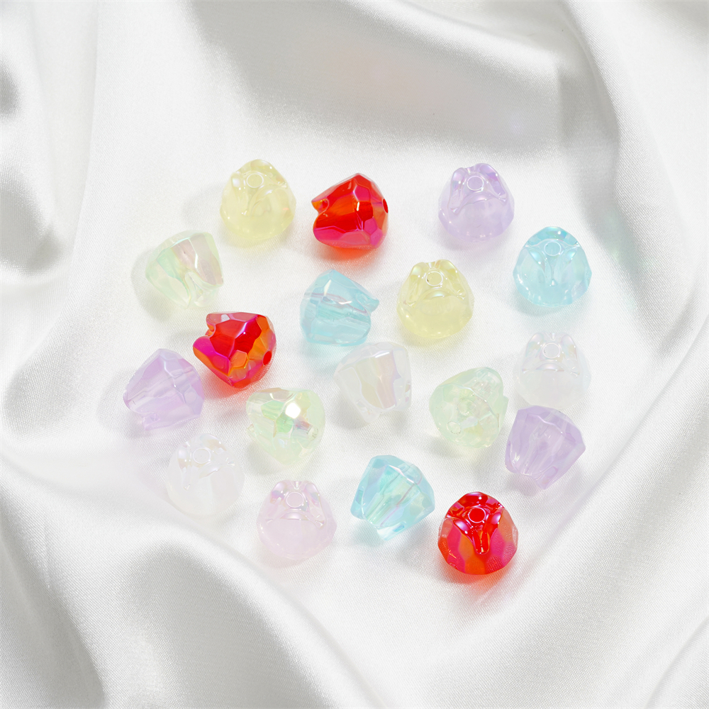 Set 4 Hạt Xâu Chuỗi Làm Trang Sức DIY 14.5 * 15.5mm