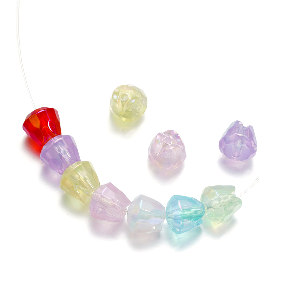 Set 4 Hạt Xâu Chuỗi Làm Trang Sức DIY 14.5 * 15.5mm