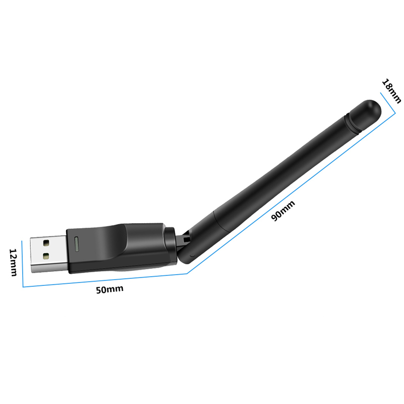 Thẻ Mạng Không Dây 2.4ghz mini usb wifi 150mbps mt7601 Cho Máy Tính / laptop