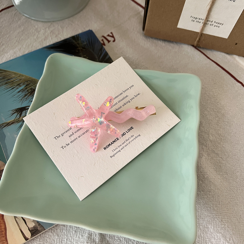 Kẹp Tóc Hình Sao Biển Xinh Xắn Cho Nữ