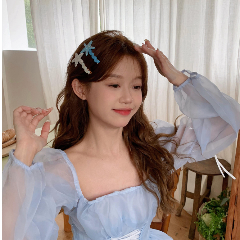 Kẹp Tóc Hình Sao Biển Xinh Xắn Cho Nữ