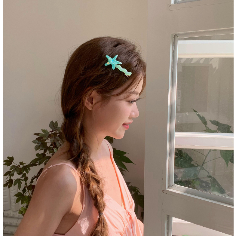 Kẹp Tóc Hình Sao Biển Xinh Xắn Cho Nữ
