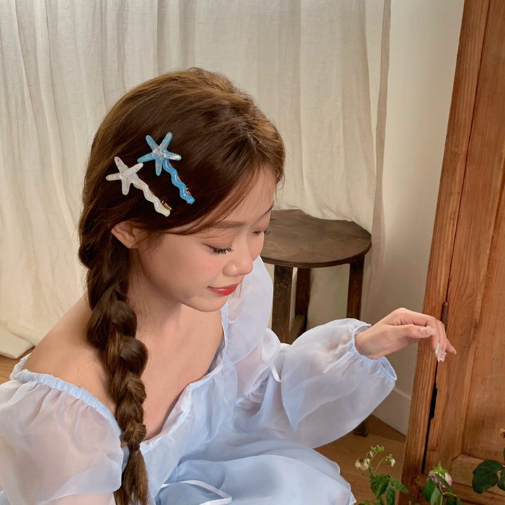 Kẹp Tóc Hình Sao Biển Xinh Xắn Cho Nữ