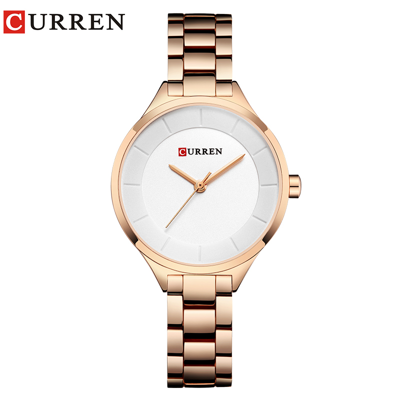 Đồng Hồ Quartz CURREN Chống Thấm Nước 9015 XA Chất Liệu Thép Không Gỉ