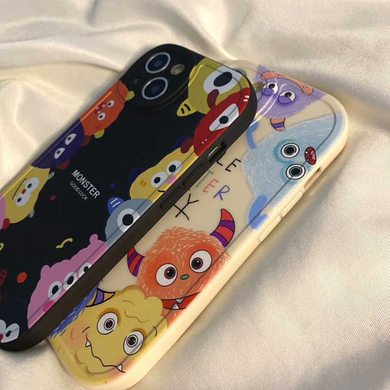 Ốp Điện Thoại Tpu Dẻo In Hình Quái Vật Nhỏ Hoạt Hình Cho Huawei nova 8 7i 5i 5Pro Y9 Y7 Y7a Y6P P20 30Pro P30lite