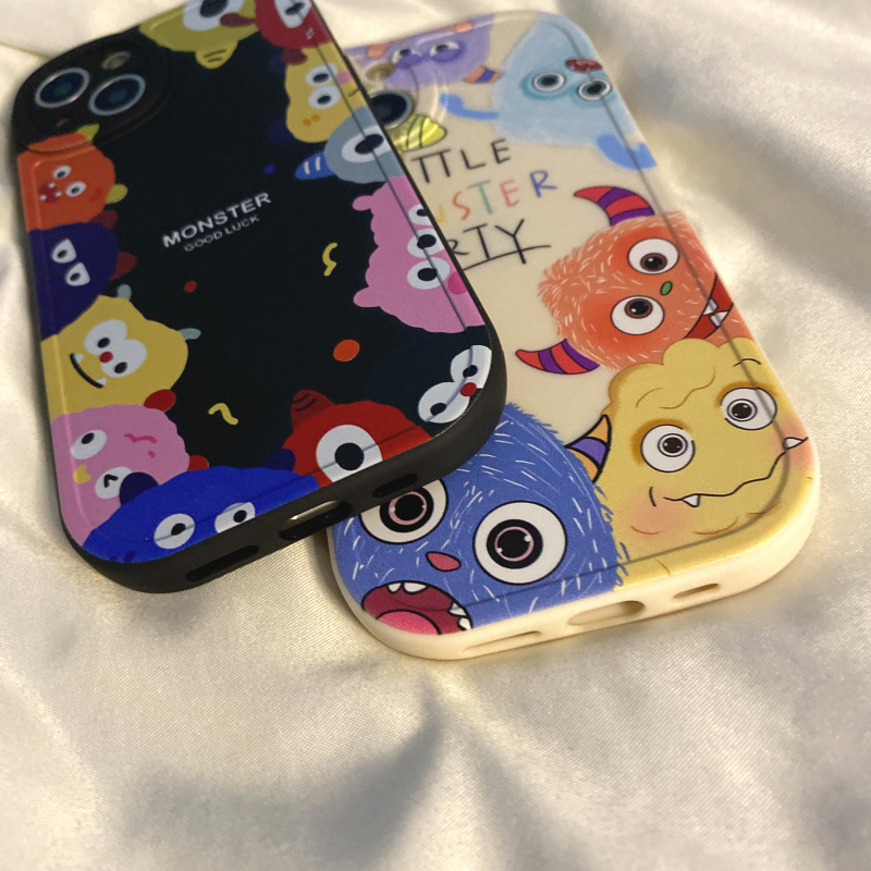 Ốp Điện Thoại Tpu Dẻo In Hình Quái Vật Nhỏ Hoạt Hình Cho Huawei nova 8 7i 5i 5Pro Y9 Y7 Y7a Y6P P20 30Pro P30lite