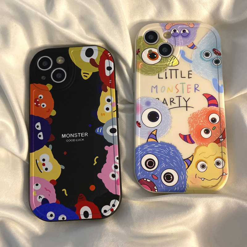 Ốp Điện Thoại Tpu Dẻo In Hình Quái Vật Nhỏ Hoạt Hình Cho Huawei nova 8 7i 5i 5Pro Y9 Y7 Y7a Y6P P20 30Pro P30lite