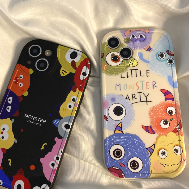 Ốp Điện Thoại Tpu Dẻo In Hình Quái Vật Nhỏ Hoạt Hình Cho Huawei nova 8 7i 5i 5Pro Y9 Y7 Y7a Y6P P20 30Pro P30lite