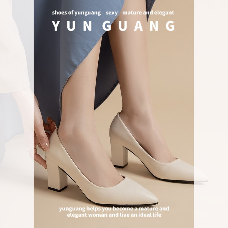 Giày Cao Gót Mũi Nhọn Phong Cách Hàn Quốc Thời Trang Cho Nữ