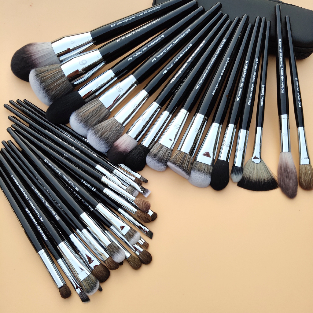 Sephora Cọ Trang Điểm Phấn Mắt Má Hồng Độ Bóng Cao Che Khuyết Điểm Mũi Không Nhòe Cho Nữ