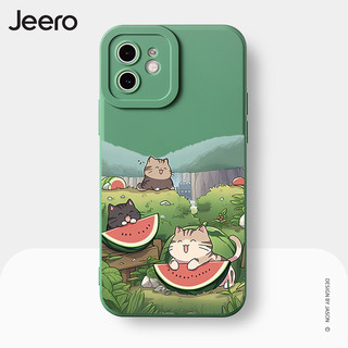 Ốp lưng JEERO ngộ nghĩnh độc lạ dễ thương đẹp mềm Cho iPhone 16 15 14 13 12 11 Pro Max SE 2020 X XR XS ip 8 7 Plus kute HFE2521