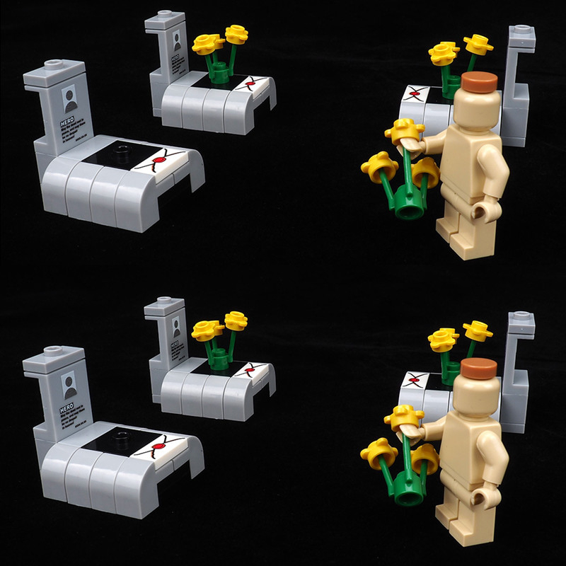 Bộ Đồ Chơi Lắp Ráp Mô Hình Tòa Nhà Thành Phố Grave Kèm Lego