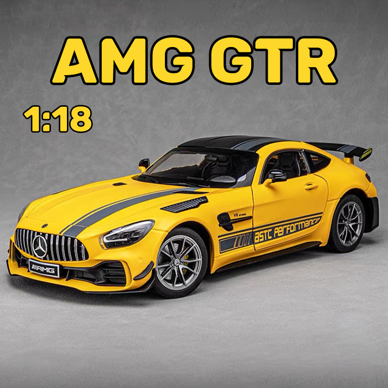 Mô Hình Xe Hơi Benz AMG GTS Tỉ Lệ 1: 18 Bằng Hợp Kim Có Đèn Và Nhạc Cho Bé Trai