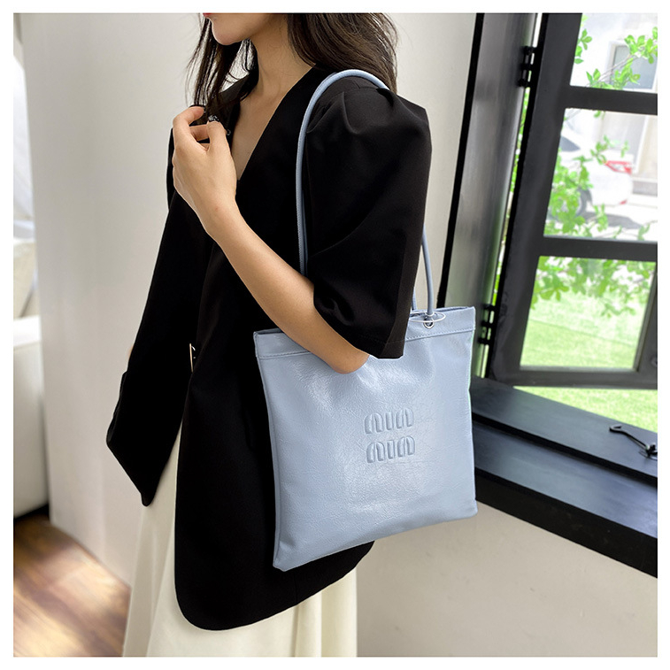 Alphaz Túi Xách Cỡ Lớn Màu Trơn Thời Trang Đơn Giản