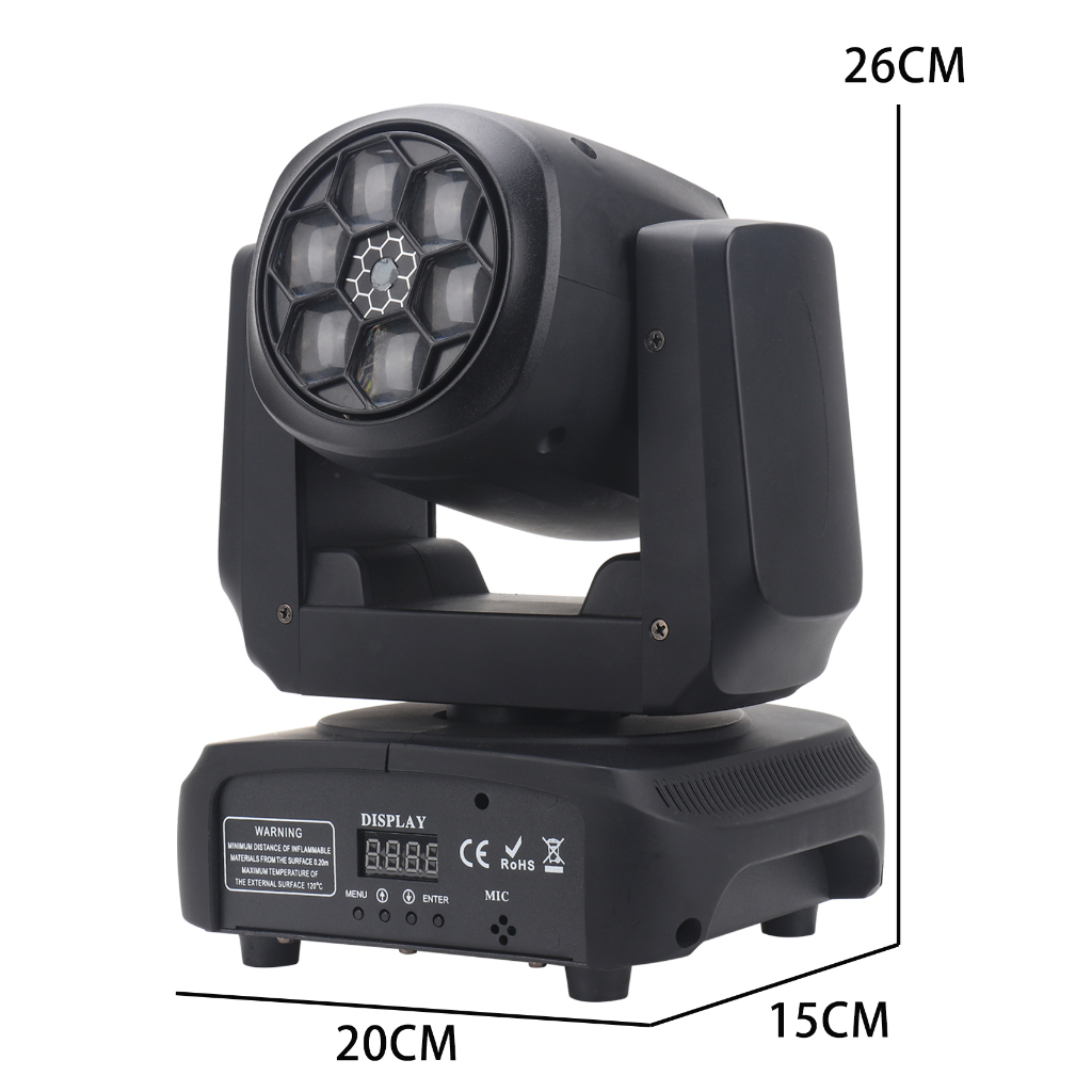 Đèn Led Mắt Ong Chuyển Động Bằng Tia laser