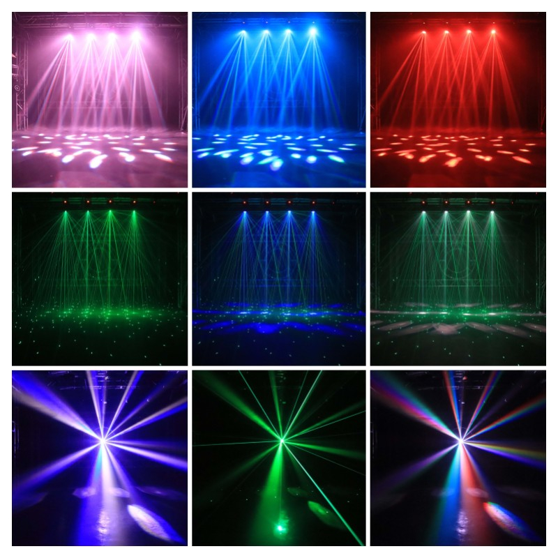 Đèn Led Mắt Ong Chuyển Động Bằng Tia laser