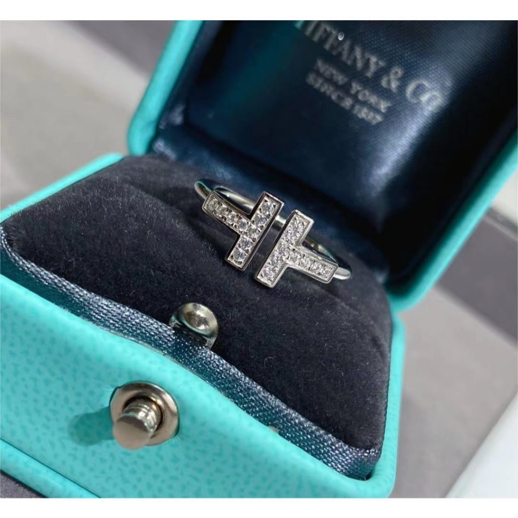 Nhẫn Mạ Vàng Hồng 18K Đính Kim Cương Toàn Diện