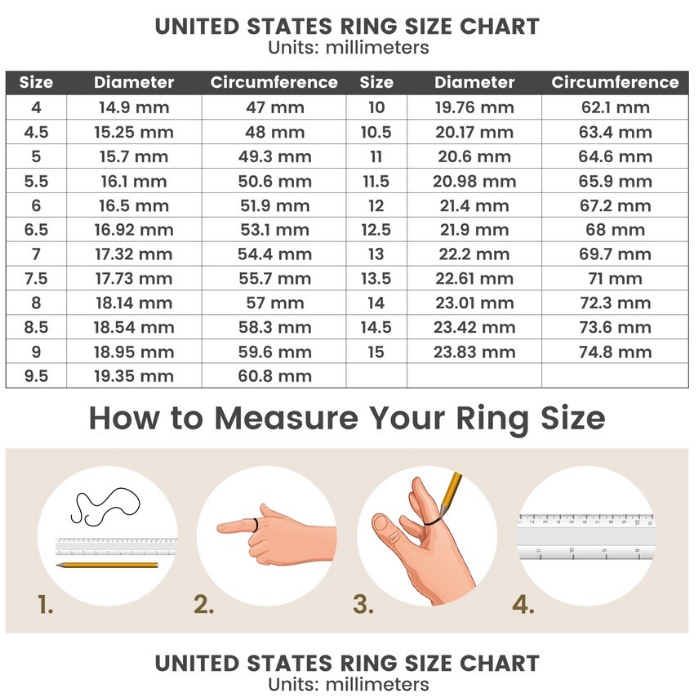 Nhẫn Mạ Vàng Hồng 18K Đính Kim Cương Toàn Diện