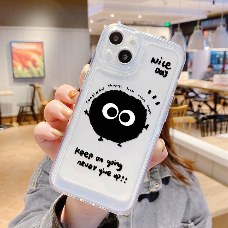 Ốp Điện Thoại TPU Silicon Mềm Chống Sốc In Hình Mèo Cho Iphone 14 Plus 13 Pro Max 12 11 X Xs Xr 8 7