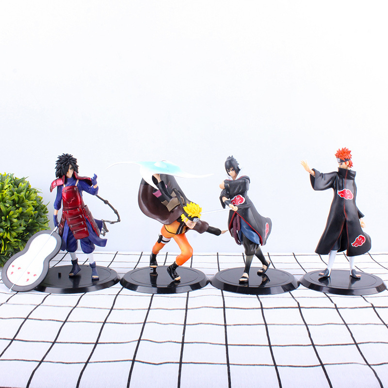 1 Mô Hình Nhân Vật Uchiha Sasuke Pein Pain Uchiha Madara 16-18cm