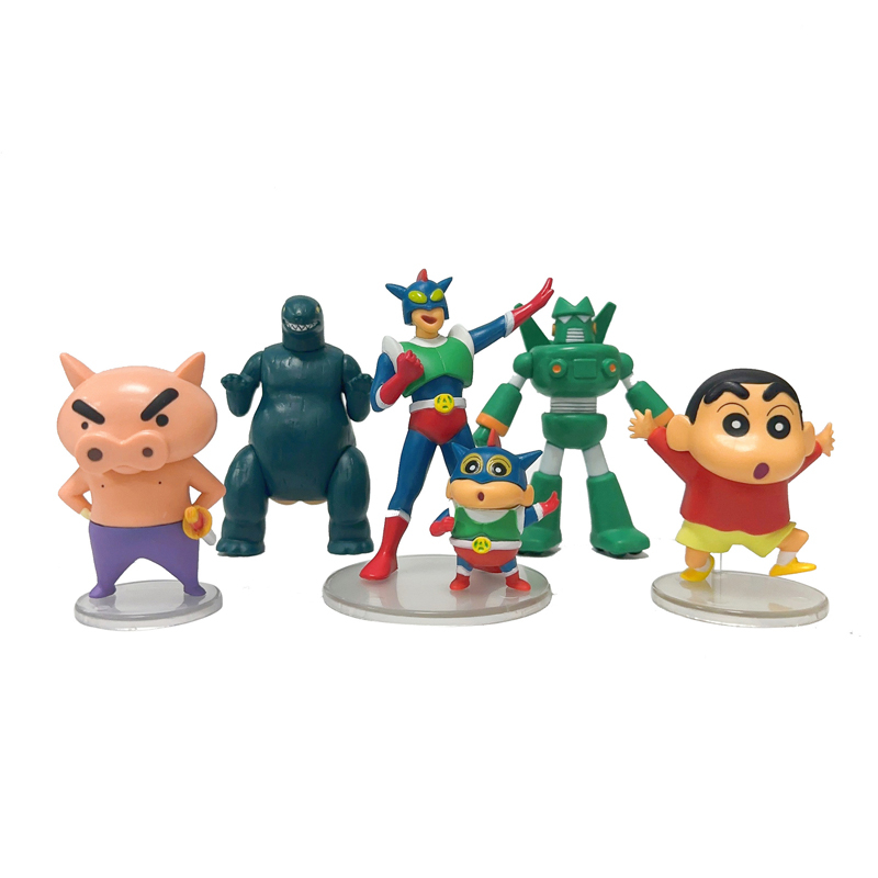 Set 5 Mô Hình Đồ Chơi Nhân Vật Yoshito Usui Shin-chan Nohara Shinnosuke Trong Phim Hoạt Hình "Cậu Bé Bút Chì"