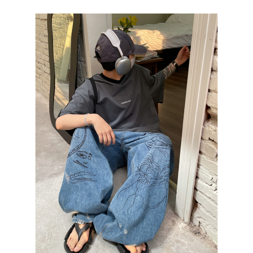 Áo Thun Nam Tay Ngắn Cổ Tròn Thời Trang Cá Tính