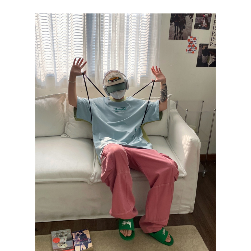 Áo Thun Nam Tay Ngắn Cổ Tròn Thời Trang Cá Tính