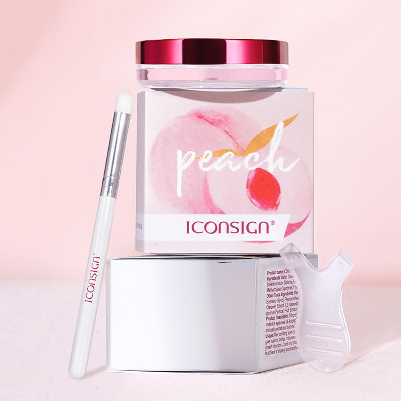 ICONSIGN Keo dưỡng để nâng mi Gel keo tạo kiểu lông mi Hương trái cây Trang điểm Tạo kiểu lông mày 10 giây Cố định hình dạng Keo uốn mi không thấm nước 8g