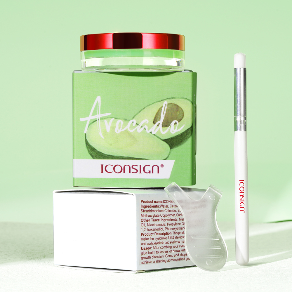 ICONSIGN Keo dưỡng để nâng mi Gel keo tạo kiểu lông mi Hương trái cây Trang điểm Tạo kiểu lông mày 10 giây Cố định hình dạng Keo uốn mi không thấm nước 8g