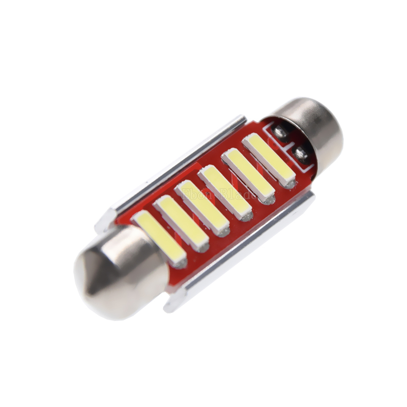 Bóng Đèn LED Canbus 39mm 31MM 41MM C5W C10W 7020 SMD Cho Xe Hơi