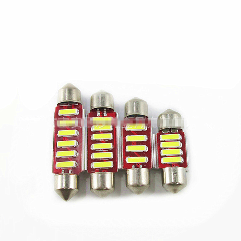Bóng Đèn LED Canbus 39mm 31MM 41MM C5W C10W 7020 SMD Cho Xe Hơi