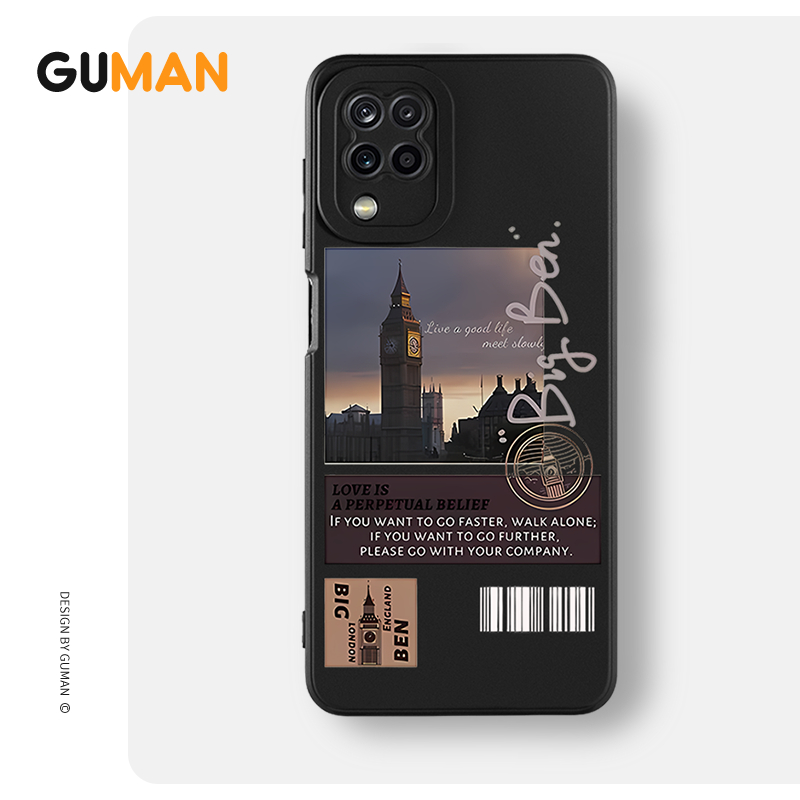 Ốp lưng GUMAN mềm độc lạ dễ thương đẹp Cho SAMSUNG A03 A12 M12 F12 A13 A32 A51 M40S A515F A52 4G 5G kute Xb1552